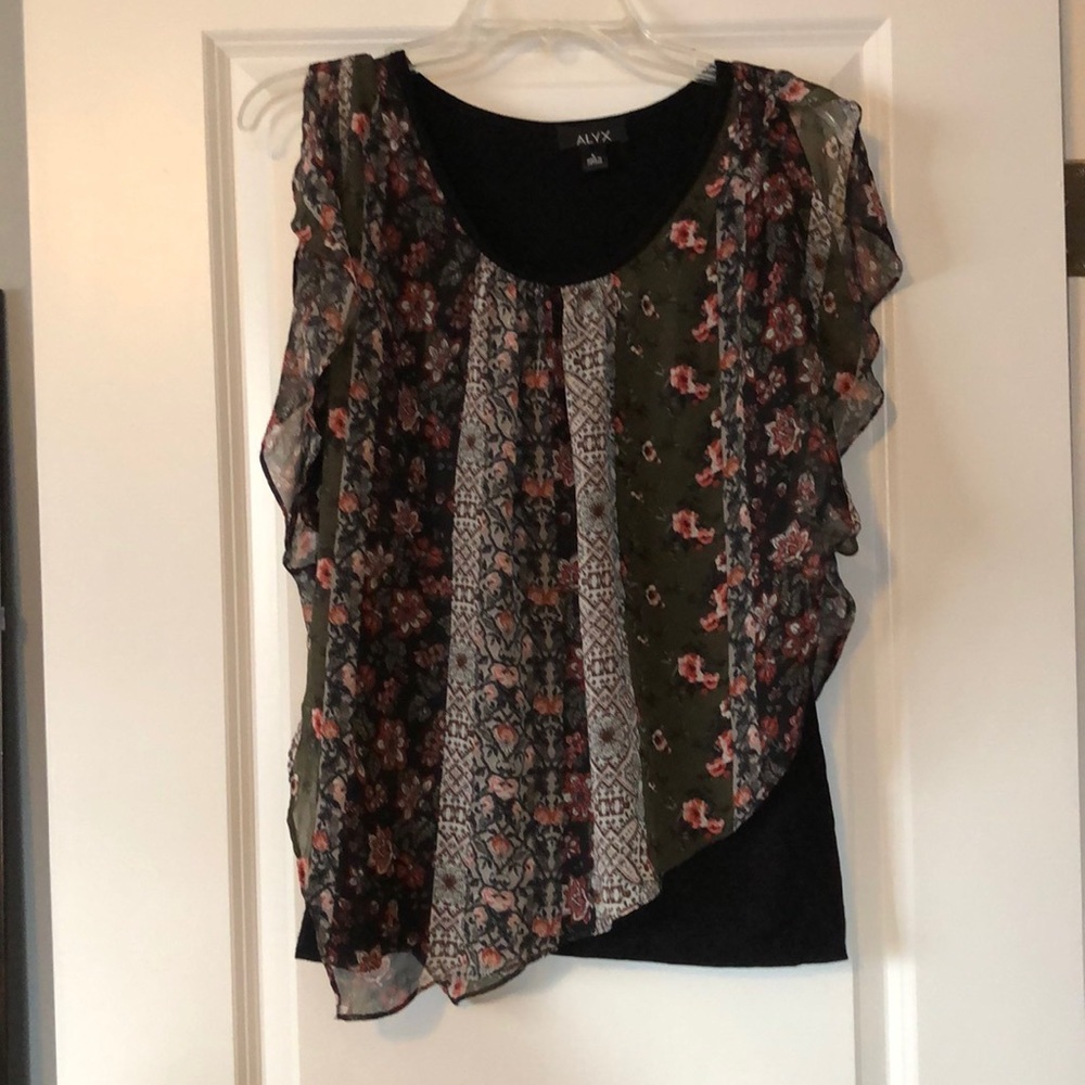 Dressy shirt tank top combo
